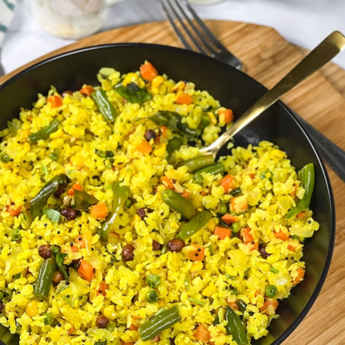 Poha with Veggies