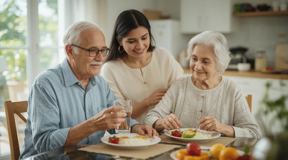 seniors digestive health discussion