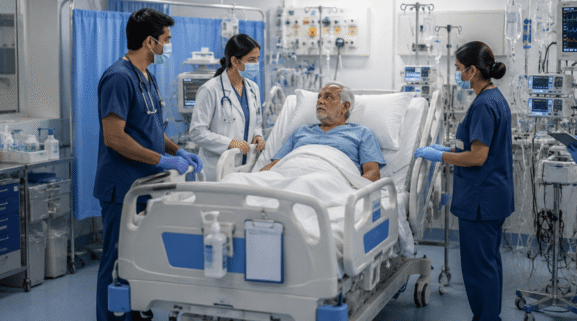 ICU delirium in seniors