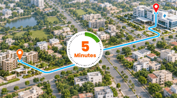 senior living hospital proximity guide