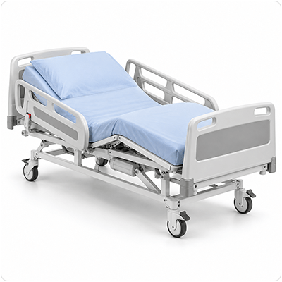 Adjustable hospital-style bed